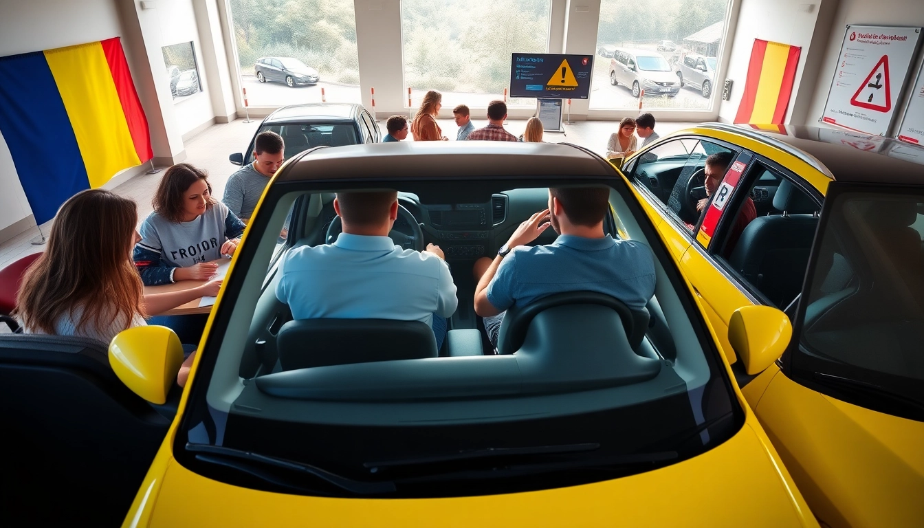 Erwerb des Führerscheins in Rumänien in einer modernen Fahrschule