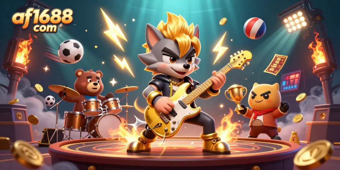 Engage with af1688 com in a thrilling casino adventure featuring dynamic characters and vibrant game elements.