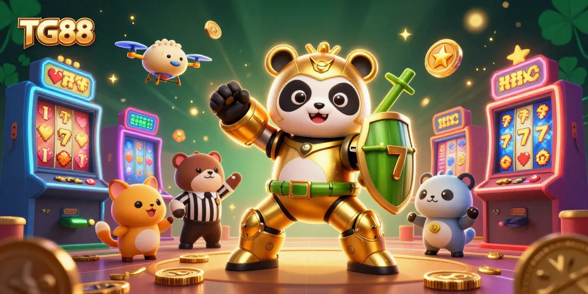 Experience TG88's thrilling casino adventure with dynamic characters and vibrant gaming elements.