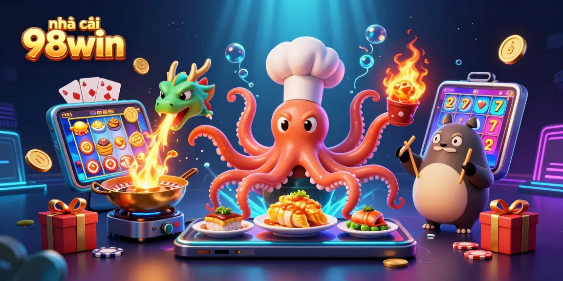 Experience engaging gameplay at nhà cái 98win with vibrant slot games and rich casino visuals.