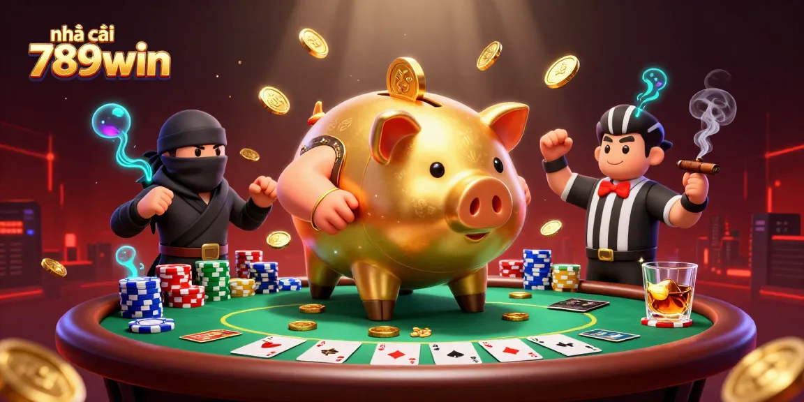 Experience exciting gaming at nhà cái 789win with vibrant casino elements and dynamic characters.