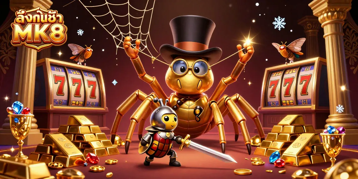 Engage with thrilling gaming experiences at ลิงก์เข้า MK8 featuring golden slot reels and treasures.