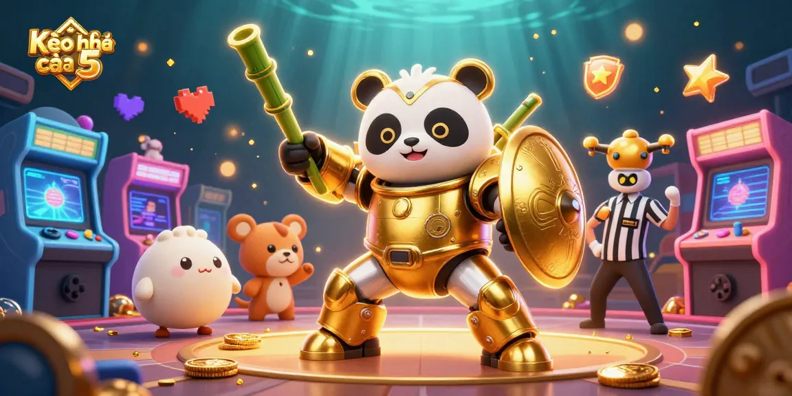 Kèo nhà cái 5 showcases gamblers strategizing while enjoying a vivid gaming atmosphere in a vibrant arena.